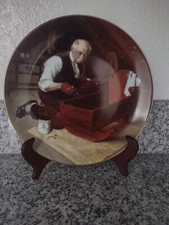 Norman Rockwell Plate 19459 Limited edition with certificate and original box 