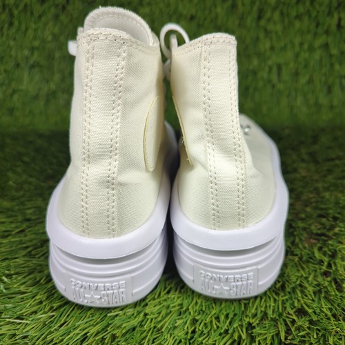 Converse Chuck Taylor All Star High Platform Move Womens Size 7 Off White CTAS - Picture 4 of 12