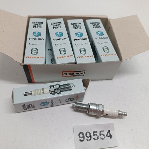 10 PEZZI PIECES CANDELA ACCENSIONE SPARK PLUG PIAGGIO VESPA LIBERTY 50CC 438067 - Imagen 2 de 7