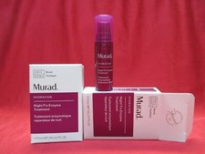 Murad Hydration Night Fix Enzyme Treatment  Travel 5mL/0.17oz  LOTof2  NIB