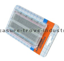 Universal Mini Solderless Breadboard Transparent Material 400 Points Available