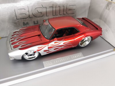 BIGTIME MUSCLE 1/18ème 1968 CHEVROLET CAMARO ROUGE +++ | eBay