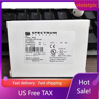 Brand New 1734SC-IF4U Spectral Control 4 CH Universal Analysis Input US Free Tax