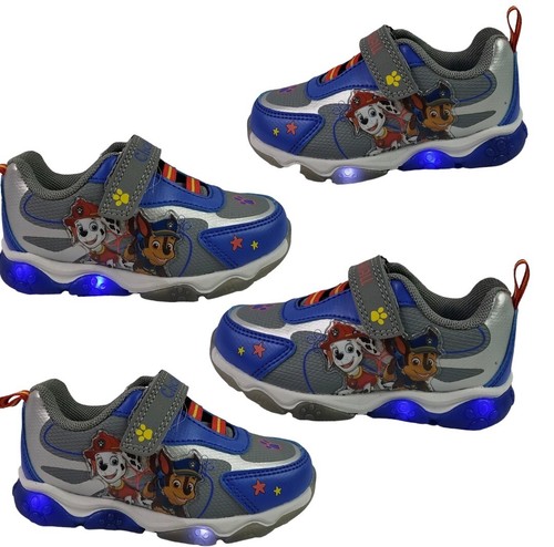 Nuevas Zapatillas sin cordones Paw Patrol para niños pequeños talla 11, azules, multicolores (19 cms) - Imagen 5 de 21
