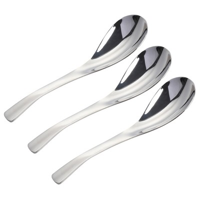  3 Pcs Gold Serving Spoon Thickening Existing Flatware Cutlery