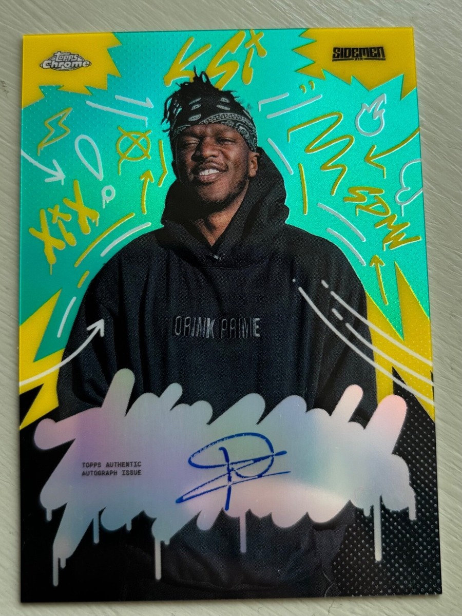 Topps Chrome Sidemen KSI Graffiti Signed card | eBay UK