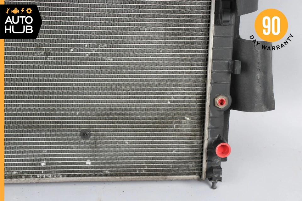 98-05 Mercedes W163 ML320 ML350 Motor Refrigeración Radiador Aire A/C Condensador OEM Foto 4 de 4