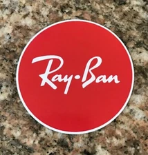 Ray Ban Sticker - Ski Skiing Sunglasses Goggles Snowboarding Aspen Burton