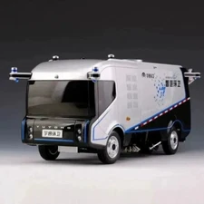 for Yutong 6T Fully Automatic Electric Cleaning Sanitation Vehicle 1/18 Model