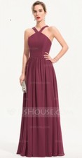 JJS House Mulberry Long Evening Gown size 8