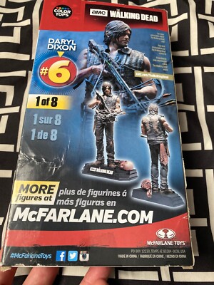 McFarlane Toys The Walking Dead 2016 #6 DARYL DIXON 7” Action