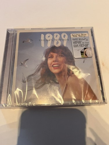 Taylor Swift 1989 Taylor's Version Crystal Skies Blue Edition CD NEW CASE CRACK - Picture 1 of 5