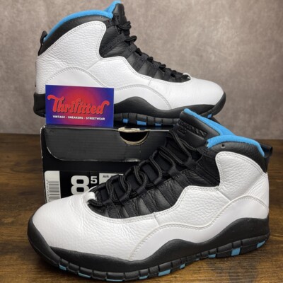 Air Jordan 10 Retro 2014 Powder Blue Size 310805-106 White
