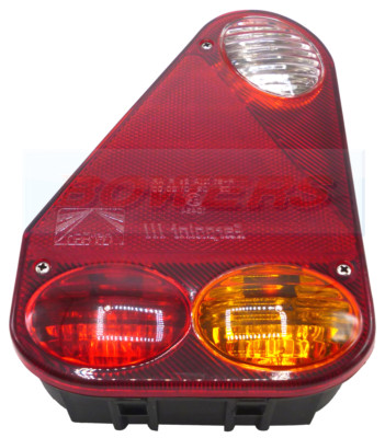 ASPOCK EARPOINT 3 REAR L/H TAIL LIGHT LAMP + REVERSE FOR IFOR WILLIAMS TRAILER
