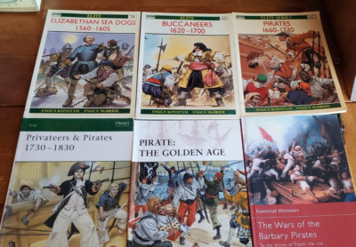 Pirates, Privateers, Buccaneers, Sea Dogs from 1560 -1830 Osprey Magazines Set 6