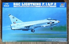 BAC "Lightning"  F..1A/F.2  1/72 Trumpeter  Model Kit