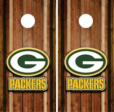 Green Bay Packers Cornhole Board Vinyl Sticker Decal Skin Wrap Decor VZ725