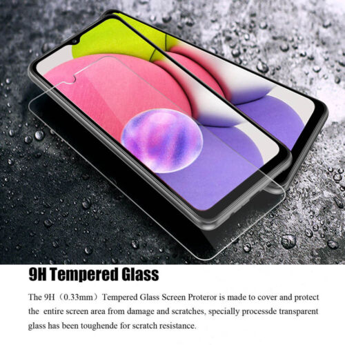 Für Samsung Galaxy A03S A53 A23 A13 A14 A54 5G Hartglas Displayschutzfolie - Bild 8 von 29