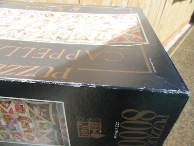 Educa Cappella Sistina Sisten Chappel 8000 Piece 3' x 9' Jigsaw