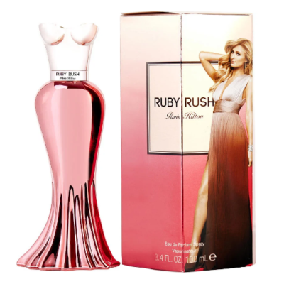 Ruby Rush by Paris Hilton 3.4 oz EDP Perfume for Women New in Box