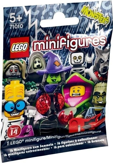Lego 71010 Series 14 Monster Minifigure Halloween - Square Foot Bigfoot (SEALED) - Image 2 of 2