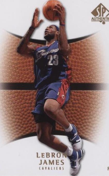 2007-08 SP Authentic - LeBron James #78 for sale | eBay