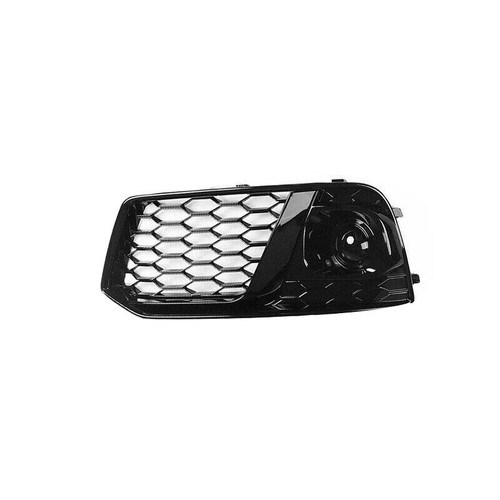 For Audi Q5 2018-2020 Front Bumper Grille Fog Light Cover With ACC Refit 1Pair - Picture 4 of 7