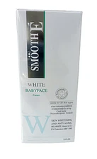 Smooth E Cream Face White Babyface Whiten Brighten Anti Aging Firm Skin  1 fl.oz
