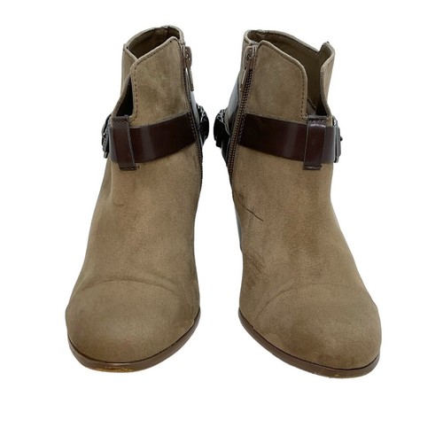 Carlos by Carlos Santana Botines Mujer 6.5 M Macomb Beige/Marrón Western - Imagen 3 de 19