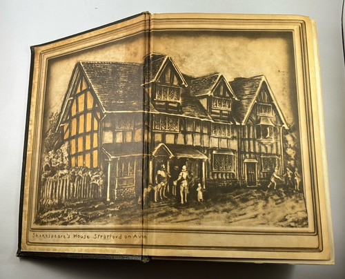 COMPLETE WORKS OF WILLIAM SHAKESPEARE with THEMES OF THE PLAYS W. Black 1937 - Picture 5 of 18