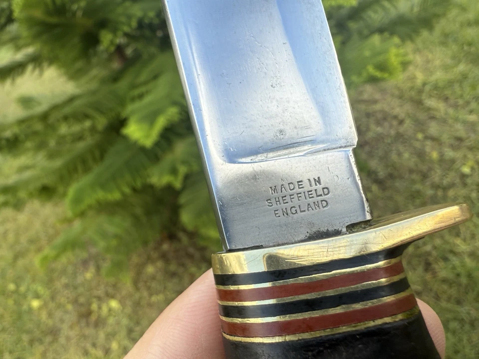 William Rodgers 'I Cut My Way' WW2 Sheffield England Hunting Fighting Knife - Image 4 of 4