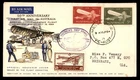Mayfairstamps Australia FDC 1964 Airplane 1st Air Mail Anniv Melbourne Sydney Fi