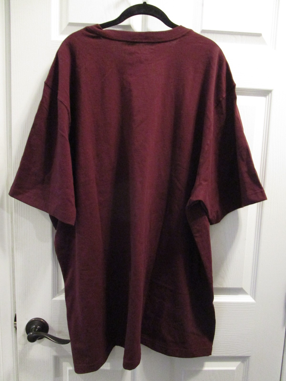 CARHARTT LOOSE FIT HEAVYWEIGHT S/S POCKET  T-SHIRT IN PORT RED  SIZE 2XL thumbnail 3