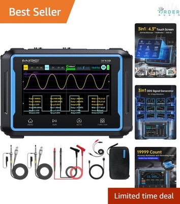 Handheld Tablet Oscilloscope Multimeter DDS Signal Generator 2CH 50MHz