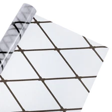 Window Privacy Film, 4000x600mm Non-Adhesive Window Decals, Black and White