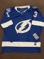 Customized Tampa Bay Lightning Jersey. Cam Atkinson. NWT. 54