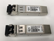 Lot of 2 - Juniper EX-SFP-10GE-SR-CCX 10G Ethernet SFP MMF Transceiver Module