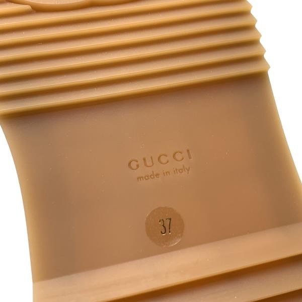 GUCCI 623212 UKO00 2580 Women's Platform Slide Sandals Size 37 Approx. 24cm Came thumbnail 7