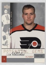 2002 Upper Deck Mask Collection Potential Gems 651/1750 Jim Vandermeer #157 7ez