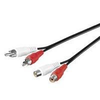 MicroConnect AUDCH5 2xRCA - 2xRCA 5m M-F
