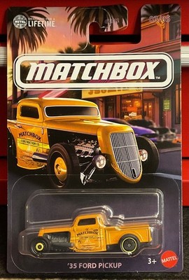 Matchbox '35 Ford Pickup Custom Chopped, Featured in Matchbox's Themed Cars!