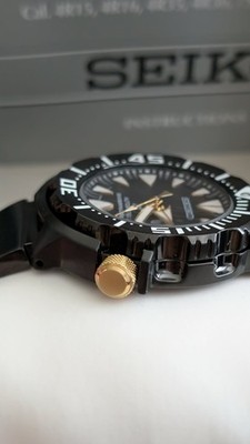  Seiko Prospex Gen 2 ''Black Monster'' SRP583K1   Brand New Unworn Full Set 