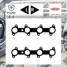 2x ORIGINAL® Corteco Dichtung, Abgaskrümmer für Opel ZAFIRA / ZAFIRA FAMILY B