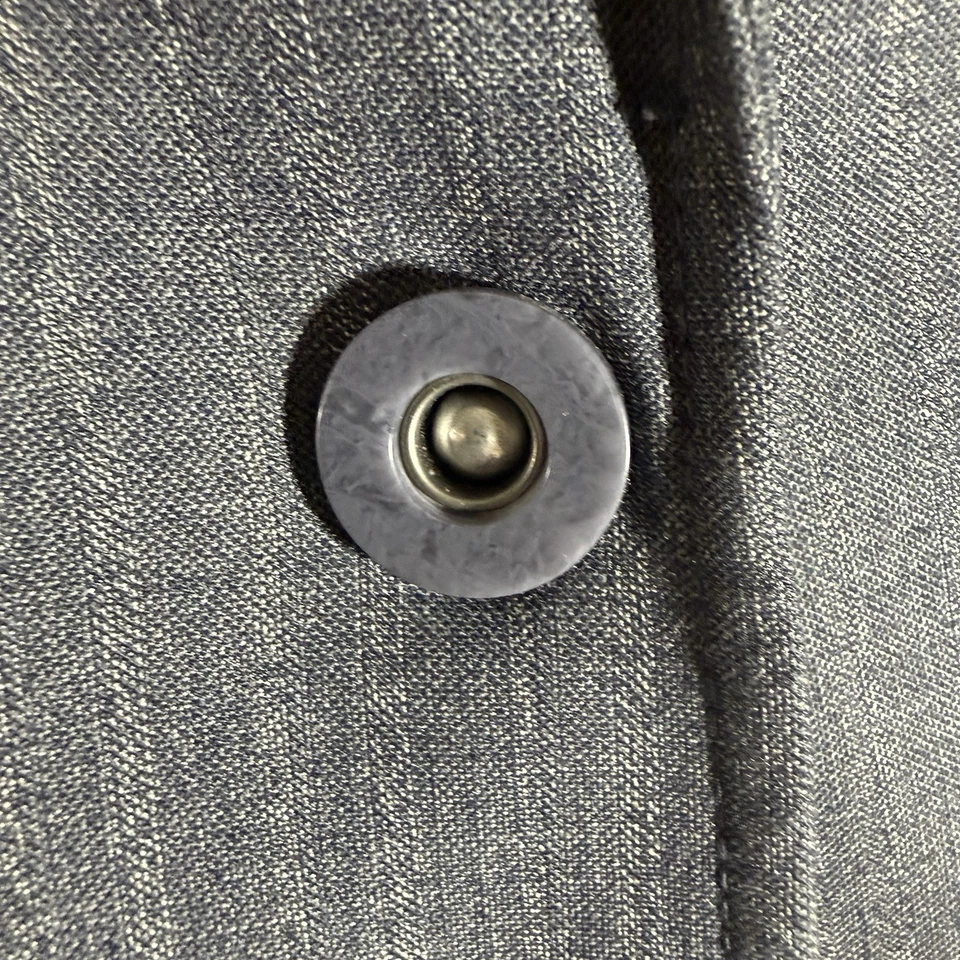 Amanda Smith Talla 10 Azul Marino Rayas Sutiles 2 Piezas Falda Traje Negocios Elastizado Foto 4 de 4