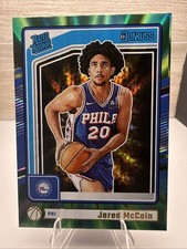 2024-25 Donruss - Holo Green Laser - Rated Rookie - Jared McCain #228