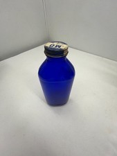 Vtg Haleys M O Made in USA Blue Bottle