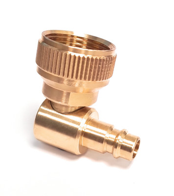 Rectus 26 Typ Messing Schlauchtrommel Schwenkbogen Wasser gespeiste Stange Fensterreinigung 3/4''