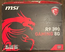 MSI R9 390 Gaming 8GB GDDR5 - 912-V308-041 - USED WITH BOX -
