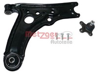 Lenker RadaufhÄNgung Vorne Rechts Metzger 58014902 FÜR Seat VW Fahrwerkslenker
