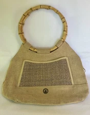 Livity Outernational Hemp Purse with Bamboo Handle